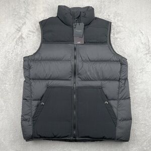 Filson Featherweight Down Puffer Vest Womens L Faded Black 700 Fill